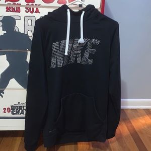 Men’s Medium Black and White Nike Hoodie